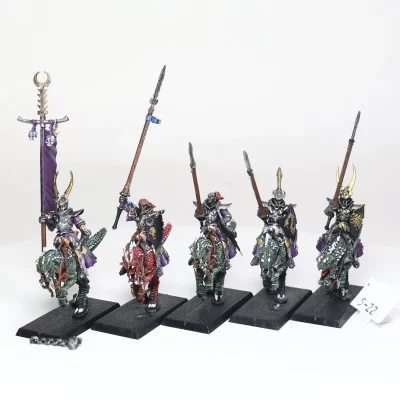Dark Elf Cold One Knights. 5-22 U4