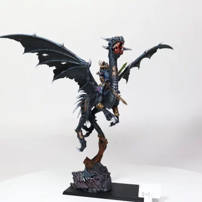 Sorceress on Black Dragon Dark Elf Dreadlord. 5-16 U4