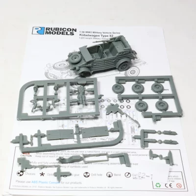 Kubelwagen Type 82 Rubicon models. $2-1