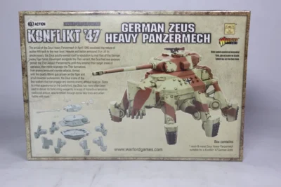 Konflikt47 German Zeus Heavy Panzermech 20-5. U0 Żywica Metal