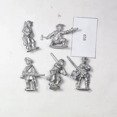 Americal Colonial Rangers. Black Poders Metal 858