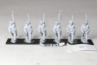 French India Wars. Metal Nieznany producent. 893