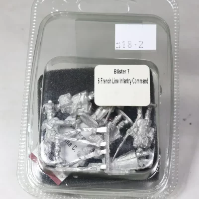Warlord Games - Napoleonic French Late Line Infantry Command Metal lt18-2