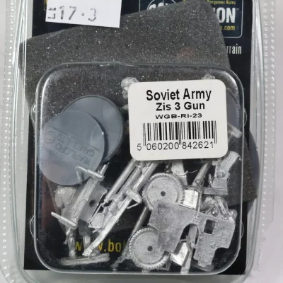 Soviet Army Zis 3 Gun. lt17-3 Metal U0