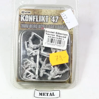 Soviet Siberian Terror Squad Metal. Konflikt 47 U7