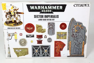 Sector imperialis large Base detail Kit. 30-183 U7 Plastik