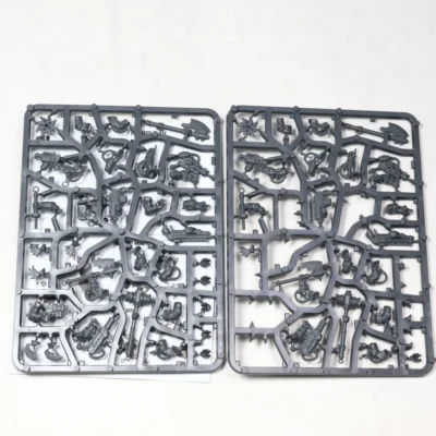 Necromunda Goliath weapons upgrades. 30-186 Plastik U7. Wypr