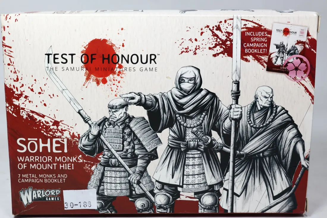 Test Of Honour Warrior monks Of Mount hei. Metal U7 30-188