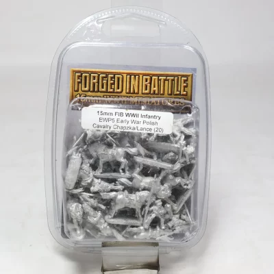 Forged In battle 15mm early war Polish Cavalry. Metal Wypr 31-1