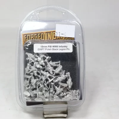 Forged In battle 15mm Polish black Legion. Metal Wypr 31-4