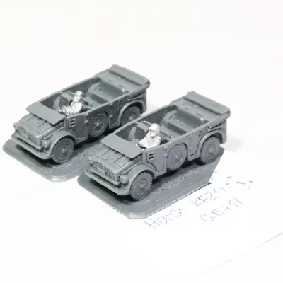 Flames of War horch KF215 15mm. Metal Żywica 21-1