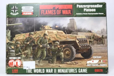 Flames of War Panzergrenadier Platoon GBX76 . Plastik 20-6