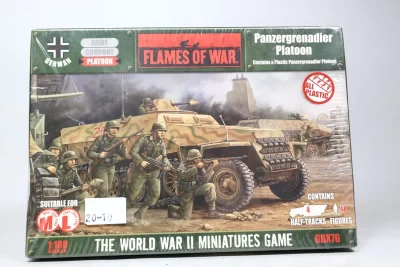 Flames of War Panzergrenadier Platoon GBX76 . Plastik 20-10