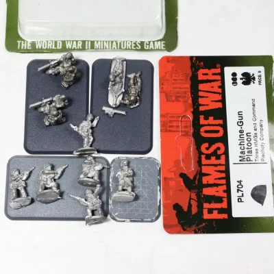 Polish machine gun platoon. Metal 22-3