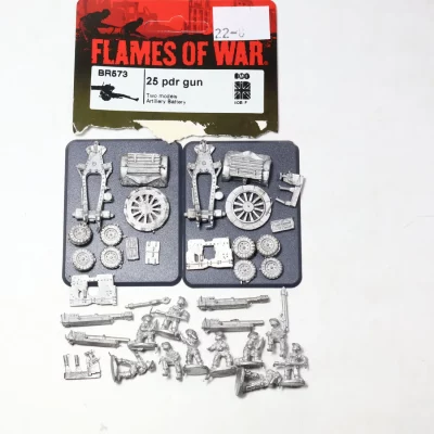 25 pdr gun Br573 British. Metal 22-8