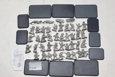 Rifle platoon powiększony 43 szt Br722. Metal 23-5