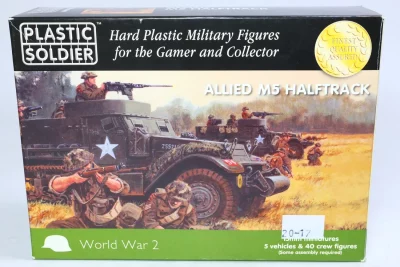 Plastic Soliders M5 Halftrack. 20-17 Plastik