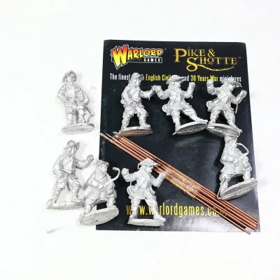 Pike Shotte Armored Pikemen Metal. lt17-13