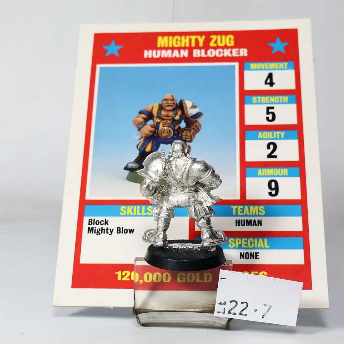 Mighty Zug Blood Bowl. Metal lt22-6