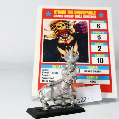 Hthark the unstoppable Blood Bowl. Metal lt22-9