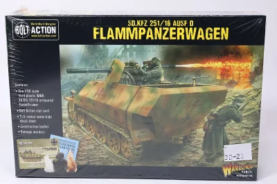 Flammpanzerwagen SD.kfz. Plastik 32-23 U14