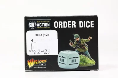 Kości Rozkazów Czerwone. U14 22-29