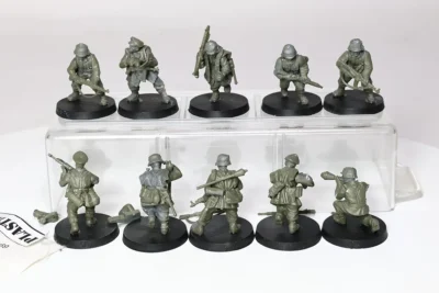 Piechota niemiecka bolt action/wargames factory. Plastik 69