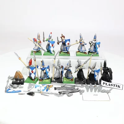 High Elf Warriors. Plastik 204