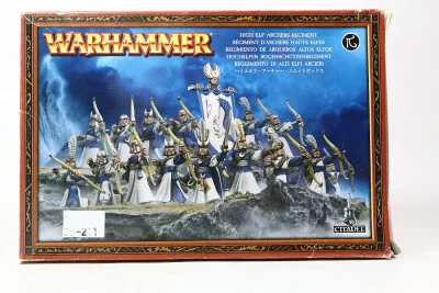 High Elf Archers Regiment. Plastik 30-211