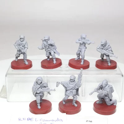 Star Wars Legion Rebel Commandos. Plastik 216 U18