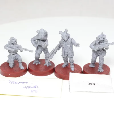 Star Wars Legion Troopers upgrade. Plastik 289 U18