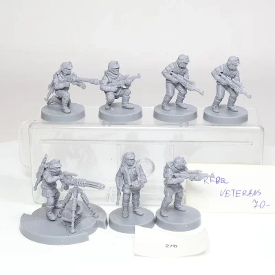 Star Wars Legion Rebel Veterans. Plastik 276 U18