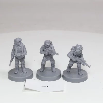 Star Wars Legion Rebel Veterans. Plastik 660 U18