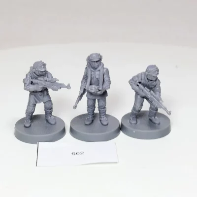 Star Wars Legion Rebel Veterans. Plastik 662 U18