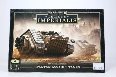 Spartan Assault Tanks. Plastik 30-224