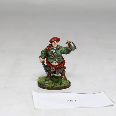 Pike & Shotte Highlanders Metal. 757 Skala 28 mm