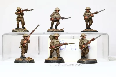 Wielka Wojna Brytyjczycy. Metal North Star Games 113X