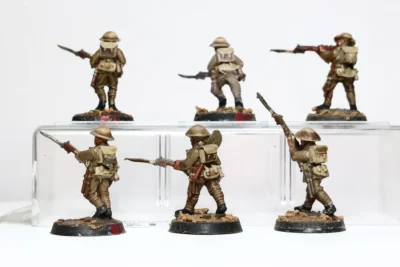 Wielka Wojna Brytyjczycy. Metal North Star Games 113X