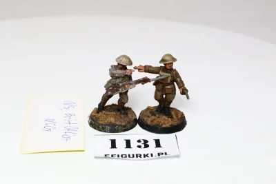 Wielka Wojna Brytyjczycy Oficerzy. Metal North Star Games 1131