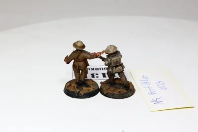 Wielka Wojna Brytyjczycy Oficerzy. Metal North Star Games 1131