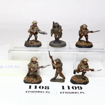 Wielka Wojna Brytyjczycy Lewis Gun. Metal North Star Games 1108-9