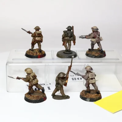 Wielka Wojna Brytyjczycy Lewis Gun. Metal North Star Games 1108-9