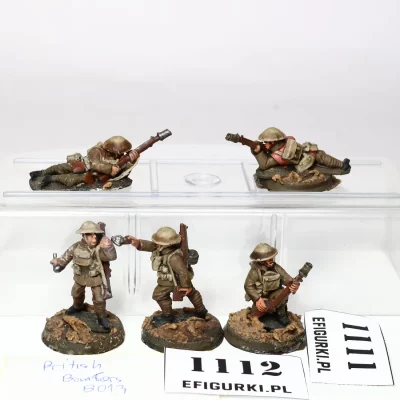 Wielka Wojna Brytyjczycy Bombers. Metal North Star Games 1111-2