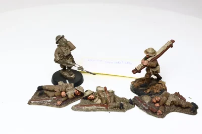 Wielka Wojna Brytyjczycy Ranni. Metal North Star Games 1113