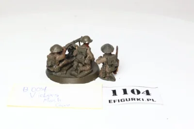 Wielka Wojna Brytyjczycy Vickers. Metal North Star Games 1104