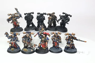 Chaos Space Marines Legionaries. Plastik 9-46