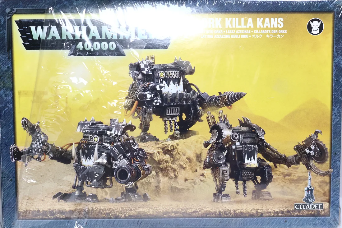Orc Killa Kans x3 Plastik. U19 Killa Kans 30-222