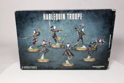 Harlequin Troupe Jeden sklejony. Plastik $2-15