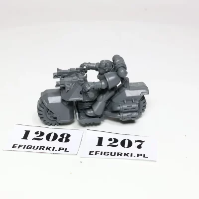 Space Marine Bike + Podstawka. Plastik 1207-8