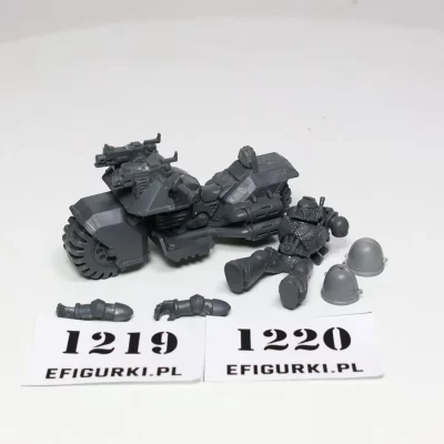 Space Marine Bike + Podstawka. Plastik 1219-20